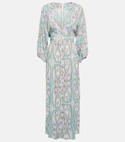 Платье макси Seline с узором пейсли MELISSA ODABASH, разноцветный