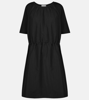 Мини-платье с поясом MONCLER, черный