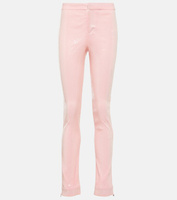 Узкие брюки с пайетками ROTATE BIRGER CHRISTENSEN, розовый