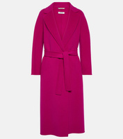 Пальто из натуральной шерсти Esturia 'S MAX MARA, розовый