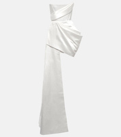 Атласное мини-платье Bridal Blair ALEX PERRY, белый