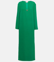 Шелковый кафтан Cady Couture VALENTINO, зеленый
