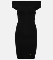 Мини-платье Valentina с открытыми плечами VIVIENNE WESTWOOD, черный