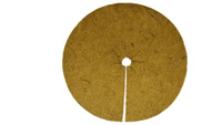 Кокосовые диски для мульчирования пристволовой поверхности деревьев